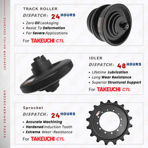 Tl126 Lader Onderstel Onderdelen Track Bodem Roller Voor <span class=keywords><strong>Takeuchi</strong></span> <span class=keywords><strong>Tl130</strong></span> Tl230 TL26-2 - Product Image 5