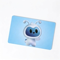 Carte RFID LED lumineuse |   Carte de visite intelligente NFC LED avec lumière clignotante, carte RFID PVC 13,56 MHz programmable pour équipe commerciale et cadres