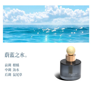 Thalo White <b>Tea</b> Car Aromatherapy Floating <b>Diffuser</b> Natural Evaporation Glass Bottle Long Lasting Scent - Product Image 2