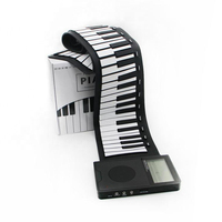 Professional Keyboard Studio Digital Piano 61/88 keys Hand Roll Up Piano Musical Instruments Adult Midi Piano
