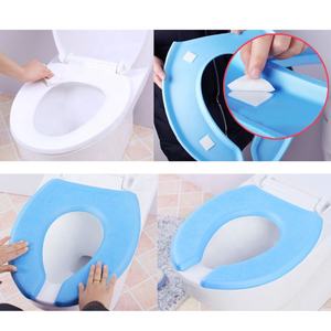 Coprisedili per wc EVA Waterpoof coprisedili lavabili per bagno cuscino per tappetino rimovibile a forma di O - Product Image 3