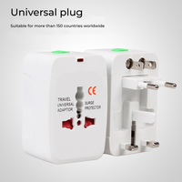 Adaptor Multi Colokan Universal untuk Perjalanan Internasional, Colokan US EU UK, Adaptor Universal, Colokan & Soket OEM