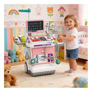 Juego de Juguetes de Doctor para Niños, Kit Médico, Juego de Imitación de Hospital, Juego Educativo de Roles, Juguetes de Aprendizaje, Regalo de Plástico PVC - Product Image 6