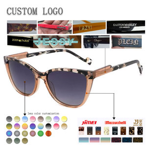 Women Cat Eye Sunglasses Full Rim Gradient Lenses 100% UV Protection Sun Protection Adult Style - Product Image 2
