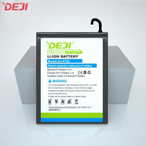 Batterie au lithium originale DEJI 3400mAh pour Samsung A10 A750F A7 2018 A750 - Compatible avec <span class=keywords><strong>EB</strong></span>-<span class=keywords><strong>BA750ABU</strong></span> en stock ! - Product Image 3