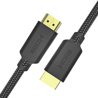 Cable HDMI 4K Premium, Trenzado de Nailon, 18Gbps Ultra HD 2160p, ARC, HDCP 2.2, Molde TPE, Cable HDMI de Alta Velocidad al por Mayor