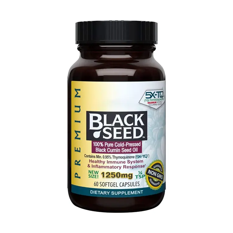 Cápsulas de óleo de semente preta, alta potência, frio, auxiliares sativa, para digestivo, saúde, imunidade
