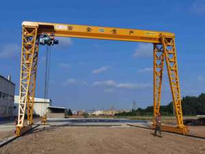 5 tonnes 10 tonnes 15 tonnes simple poutre télécommande portique grue monté sur rail mobile portique à faisceau unique équipement de levage - Product Image 3