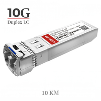 Module SFP+ 10G SMF Duplex LC 1310nm 10km Transceiver Optique Fibre Industrielle
