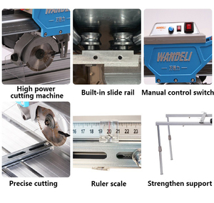 Machine à découper les carreaux automatique Wandeli QXZ-ZD1800, scie à carreaux humide, machine à découper la pierre, <span class=keywords><strong>coupe</strong></span>-carreaux <span class=keywords><strong>électrique</strong></span> WANDELI 1800 mm - Product Image 5