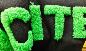 YS Hochauflösende Woll-Wärmeübertragungsfolie für T-Shirts Waschbare Folie auf Polyester mit Glitzer und Flock für Kleidung - Product Image 6