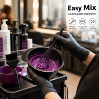 Bol de mélange pour coloration capillaire en plastique professionnel Beissy - Fournitures de beauté pour salon