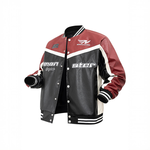 Veste de baseball universitaire moderne personnalisée de haute qualité, unisexe, style varsity, bomber, élégante, en polyester/coton, durable et chaude - Product Image 1