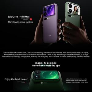 Mới ban đầu Xiaomi 17 Pro Max , 1TB/512TB, 6.9 inch + 2.9 inch7500mah, Xiaomi Mi điện thoại 5g điện thoại thông minh - Product Image 4