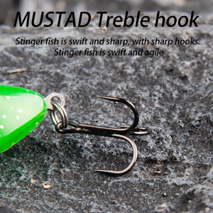 Señuelo Duro VIB Yajie de 75mm y 20g, Señuelo Tipo Lápiz para Pesca de Lubina, Señuelos de Fondo - Product Image 5