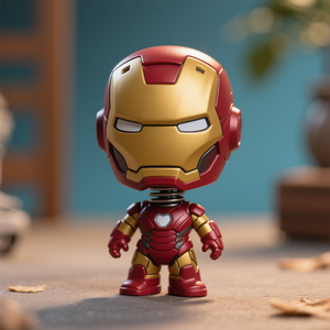 Muñeco Bobblehead de superhéroe americano personalizado directo del fabricante en resina estilo personaje de Anime artesanías de resina hechas a mano - Product Image 2