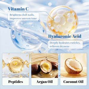 <span class=keywords><strong>Aceite</strong></span> <span class=keywords><strong>para</strong></span> Cutículas <span class=keywords><strong>de</strong></span> Doble Fase con Ácido Hialurónico/Péptidos/Retinol: Nutre, Fortalece, Ilumina, Suaviza |   Fabricante OEM - Product Image 5