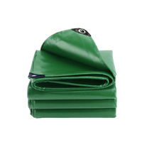 Bâche Épaissie Imperméable et Anti-UV en PVC, Toile de Protection Solaire, Bâche de Couverture d'Entrepôt Ignifuge