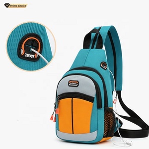 EW-bandolera de pecho personalizada para hombre y mujer, <span class=keywords><strong>bolso</strong></span> cruzado de moda para auriculares - Product Image 2