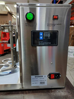 Nouvelle machine à secouer le thé à bulles automatique en acier inoxydable à double tête pour le thé au lait