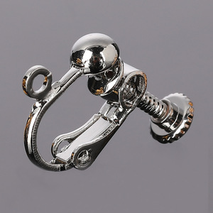 Adaptateur de boucles d'oreilles à clipser, vis à bille en cuivre pur, rotatif, sans perçage, indolore, antidérapant, anti-chute, accessoire pour boucles d'oreilles pour enfants - Product Image 2