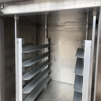 Réfrigérateur professionnel sous comptoir, table de travail, double porte, plage de température -10°C +10°C, 300L/400L, équipement de cuisine