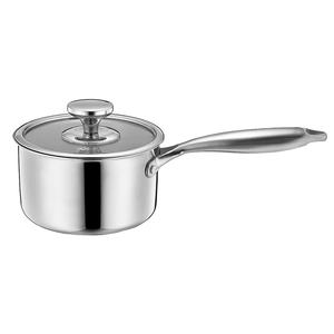 गोल्डन कुंजी स्रोत फैक्टरी एक स्टॉप कस्टमाइजेशन s201/अल/एस430 पूर्ण शरीर त्रि-प्लाई स्टेनलेस स्टील प्रीमियम कुकवेयर सेट - Product Image 3