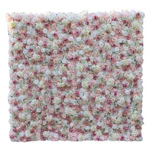 Panel de Pared de Flores Artificiales de Bajo Mantenimiento, Decoración de Fondo para Bodas, Ceremonias, Recepciones y Eventos - Product Image 4