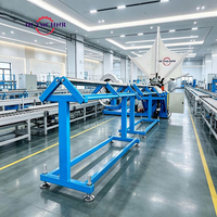 Machine automatique de fabrication de conduits d'air en spirale pour CVC (Chauffage, Ventilation, Climatisation)