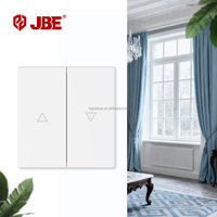 Interruptor de Cortina de Plástico PC Estándar Británico 16A 250V IP20 90x86mm para Hogar y Oficina, Enchufes y Tomas de Corriente