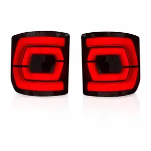 N2 2024 yeni füme Lens LED arka lambası Jeep gladyatör JT için gömme montajlı tasarım ile