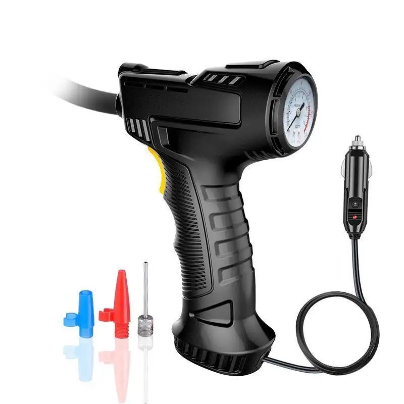 Nieuwe 150Psi Bedrade Handheld Band Inflator Pointer Automatische Draagbare Luchtcompressor Pomp Mini Compressor Luchtband Inflator