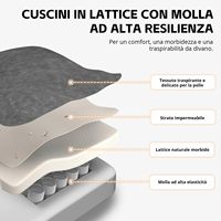 Chaise de jeu à ressorts haute résilience pivotante à 360° réglable en hauteur avec appui-tête et soutien lombaire