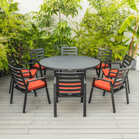 Ensembles de table basse et de chaises en rotin pour le jardin design moderne