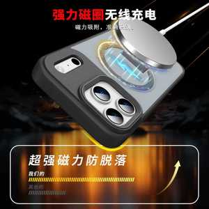 Funda de Silicona con Sensación de Piel para iPhone 17 Pro Max, 16, 15, 14, 13, con Soporte Magnético, Protección Total Contra Caídas - Product Image 6