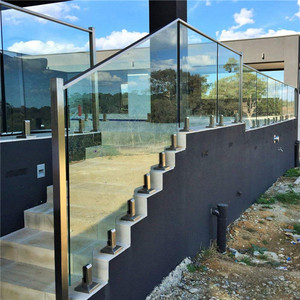 Balaustrada de cristal para uso en exteriores, balaustrada de vidrio para ocasión - Product Image 6