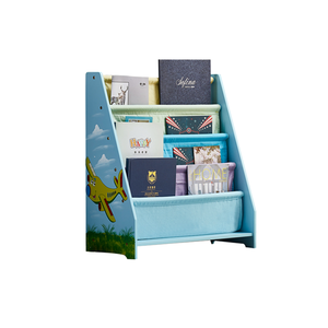 Montessori Furniture Bookshelf Storage Assembly Kids Book Rack <strong>Nursery</strong> Bookshelf Wood Book Shelf Organizer <strong>Bookcase</strong> - Product Image 5