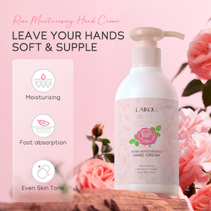 LAIKOU Crème pour les mains à la rose hydratante 220 ml, crème lissante pour les mains, vente chaude - Product Image 2