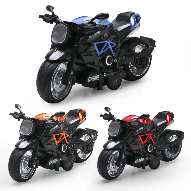 Pull back motorcycle Toy