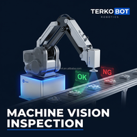 TEPKOBOT MG400 Brazo Robótico de Escritorio de 4 Ejes, Alcance de 440 mm, Automatización de Laboratorio, Manipulación de Líquidos, Robot Colaborativo de Escritorio