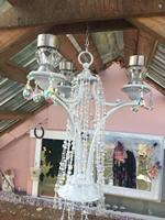 Lustre Art Déco de Luxe en Plastique de 10M pour Décoration Intérieure, avec Perles et Pendentifs Mobiles Attrape-Soleil pour Chambre de Fille, Vente en Gros