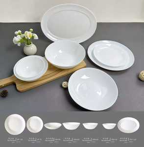 Set <span class=keywords><strong>di</strong></span> Stoviglie in <span class=keywords><strong>Vetro</strong></span> Opale <span class=keywords><strong>Arcopal</strong></span> 18 Pezzi, Design Elegante, Rosso con Decalcomania, <span class=keywords><strong>Piatti</strong></span> e Ciotole <span class=keywords><strong>di</strong></span> Alta Qualità all'Ingrosso - Product Image 3