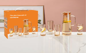 <span class=keywords><strong>Carafe</strong></span> en <span class=keywords><strong>verre</strong></span> avec <span class=keywords><strong>couvercle</strong></span> et poignée, design classique écologique pour la cuisine domestique, <span class=keywords><strong>carafe</strong></span> à eau pour jus et boissons - Product Image 3