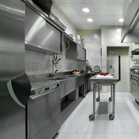 Équipement mécanique pour restaurants et cuisines, machine de cuisine commerciale pour restaurant, équipement de cuisine en acier inoxydable pour cantine
