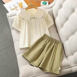 Conjunto <span class=keywords><strong>de</strong></span> <span class=keywords><strong>Ropa</strong></span> <span class=keywords><strong>de</strong></span> Punto <span class=keywords><strong>de</strong></span> Moda <span class=keywords><strong>de</strong></span> 2 Piezas para Niños, Verano 2026, Camiseta Negra <span class=keywords><strong>de</strong></span> Manga Corta con Parches Lindos + Pantalones <span class=keywords><strong>de</strong></span> Moda - Product Image 5