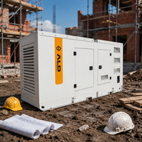Groupe électrogène diesel silencieux fiable Ricardo 450 kW 563 kVA, refroidi par eau, AVR, triphasé, 50 Hz 60 Hz, garantie mondiale