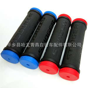 Puños para manillar de bicicleta Stinger, 120 mm, de goma suave TPR para bicicletas de montaña - Product Image 5