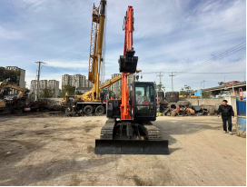 Excavadora Usada Hitachi ZX70 de 7 Toneladas, Excavadora Hidráulica de Orugas de Segunda Mano, Excavadoras Usadas a Bajo Precio - Product Image 3