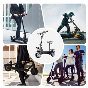 Trottinette électrique à double moteur de qualité chinoise 350W 6Ah Puissante tout-terrain Haute vitesse Pliable <span class=keywords><strong>E</strong></span> Scooters électriques pour adultes - Product Image 4