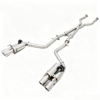 Système d'échappement Catback personnalisé pour Lexus GSF RCF IS500 5.0L V8 en acier inoxydable SS304 avec système Valvetronic pour GSF RCF IS500 5.0L